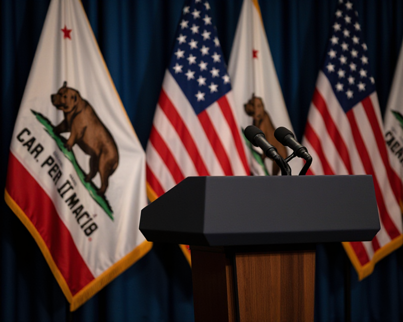 Political Tension in California