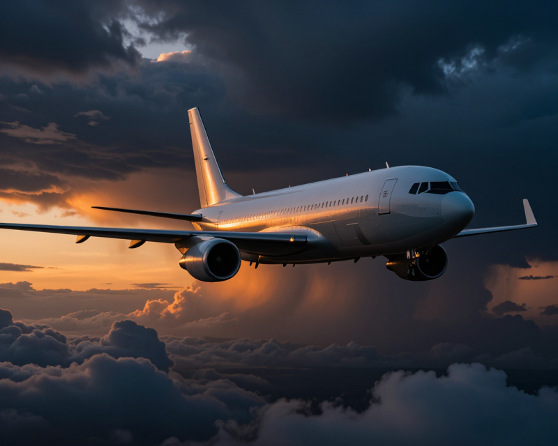 Presidential Aircraft in Tense Atmosphere