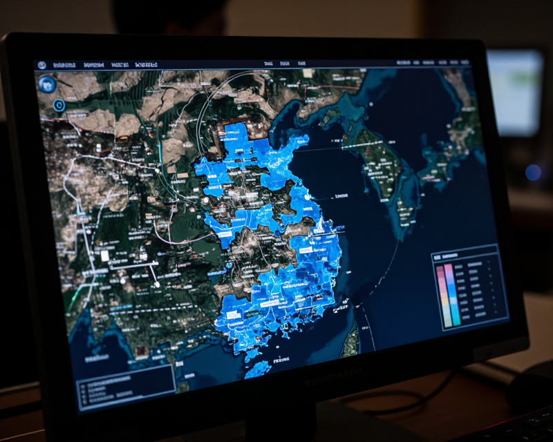 Digital Map Analysis