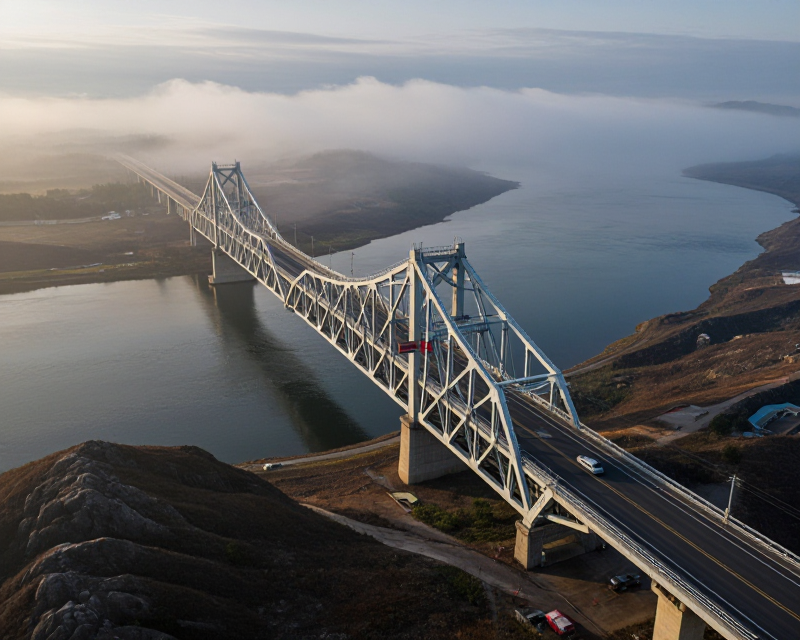 New Bridge over Tumen River