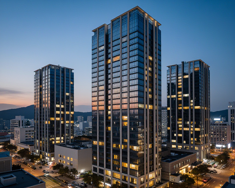Modern Seoul Residential Landscape