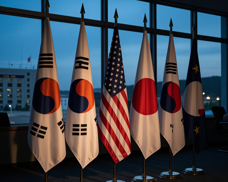 Symbolic Trilateral Security Cooperation