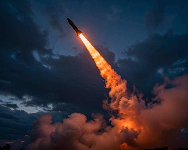 Missile Launch Atmosphere