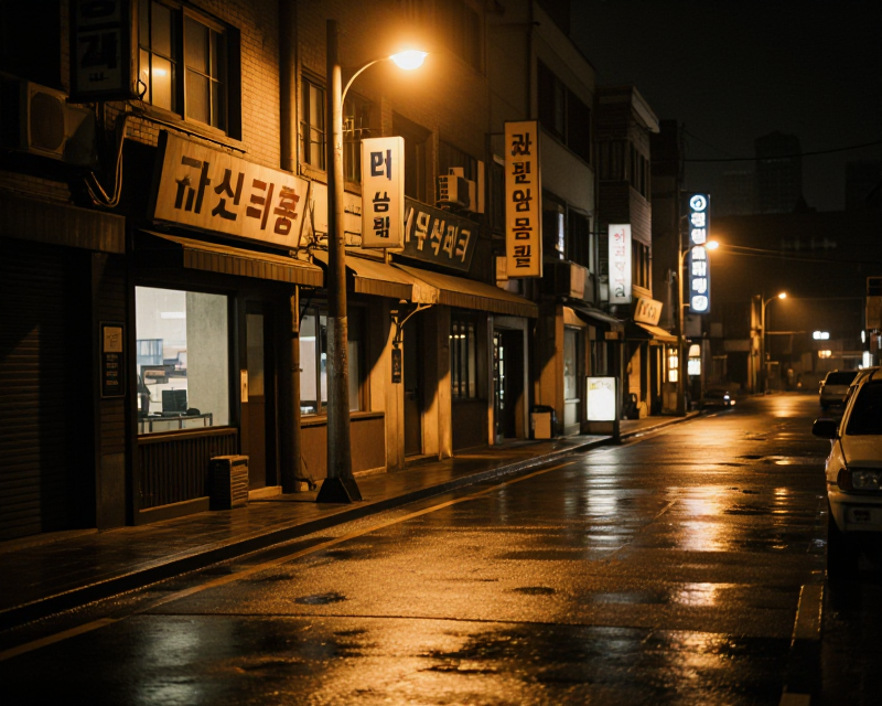 1970s South Korean Noir Atmosphere