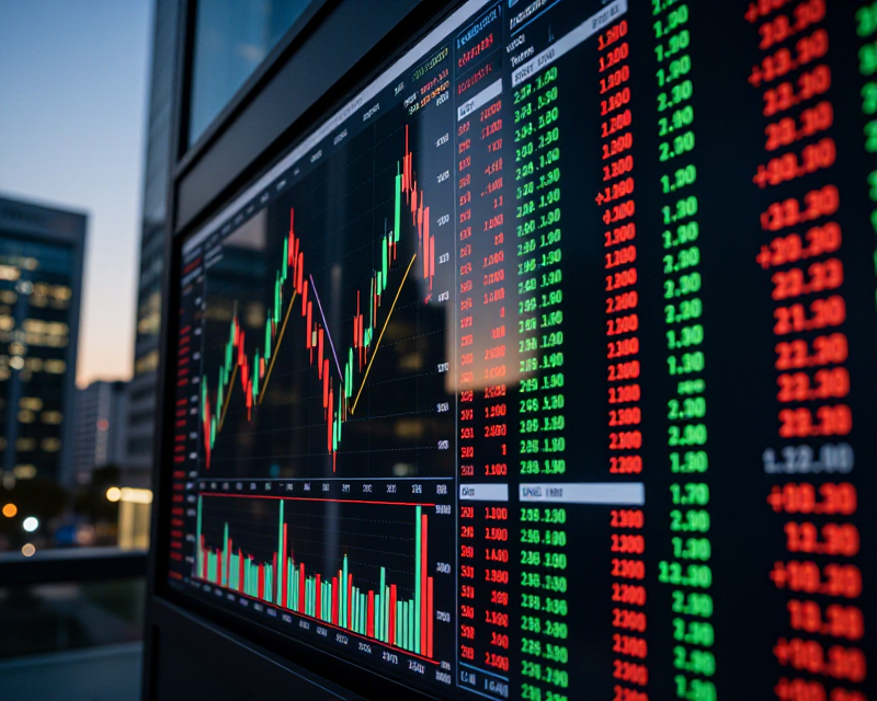 Financial Market Data Visualization