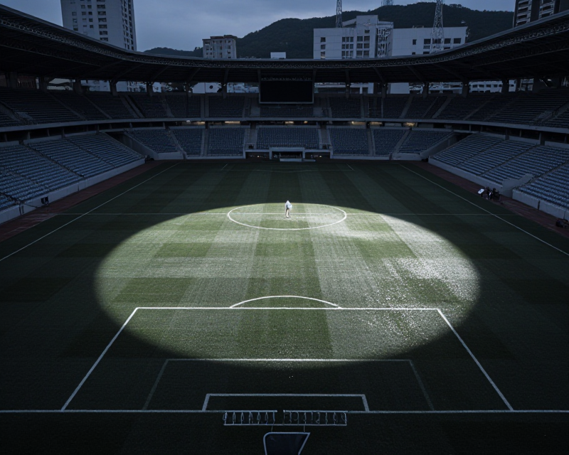 Symbolic Football Stadium