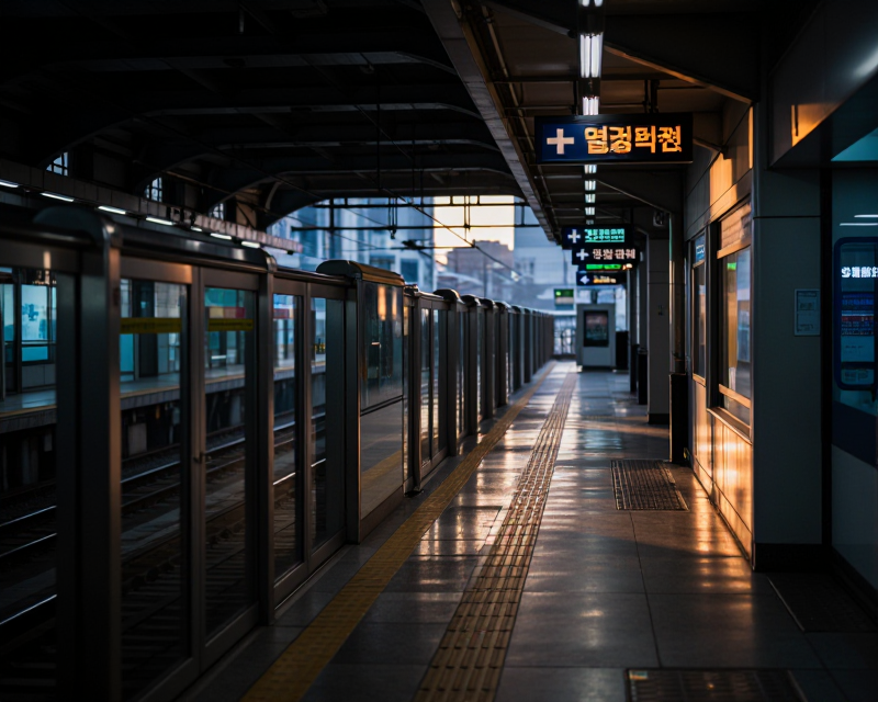Seoul Subway Atmosphere