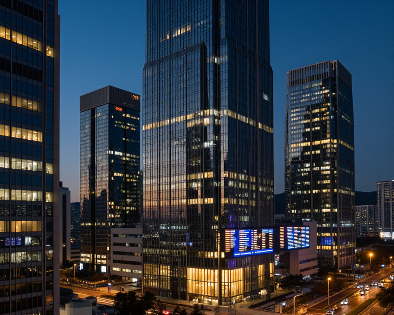 Seoul Financial District Atmosphere