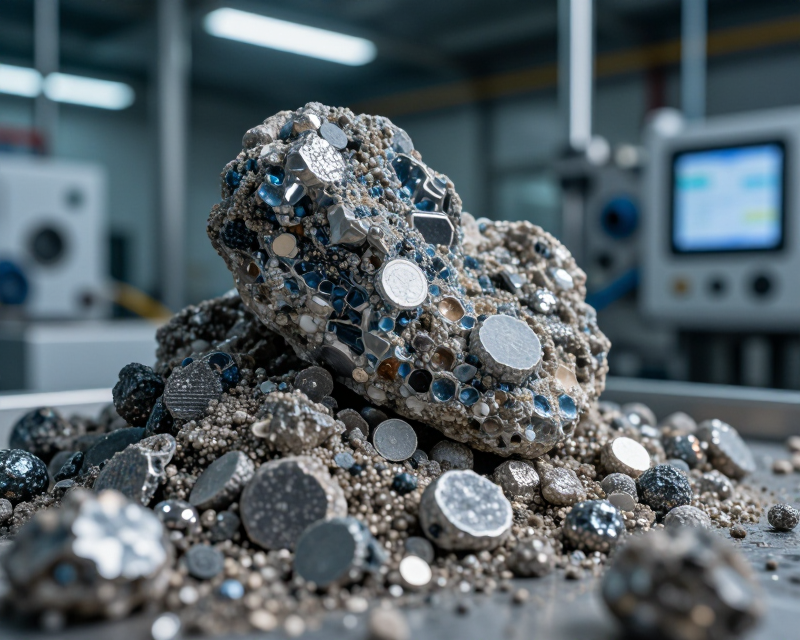 Lithium Supply Chain Concept