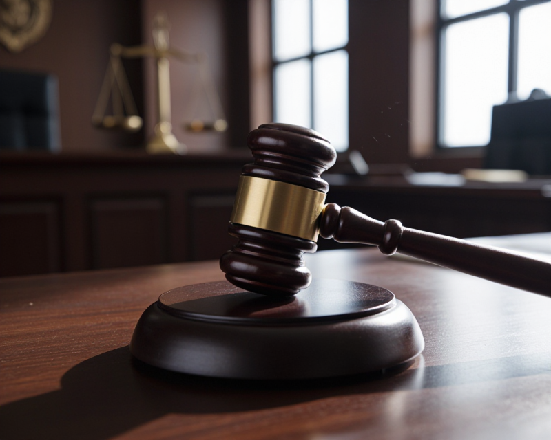 Courtroom Justice Symbolism