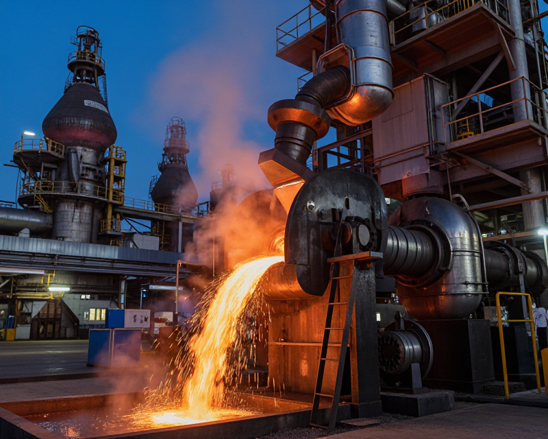 Industrial Steel Plant