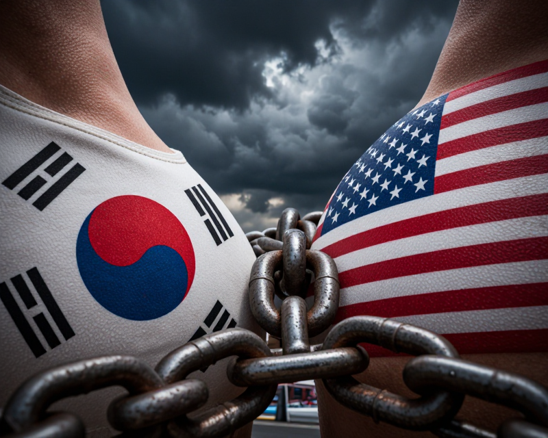 Diplomatic Tension Symbolism