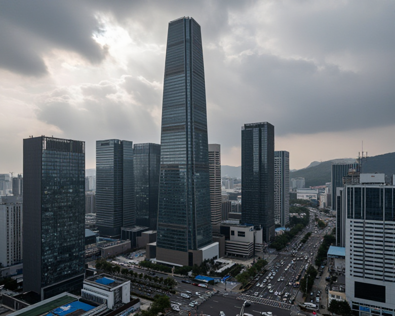 South Korean Urban Sky